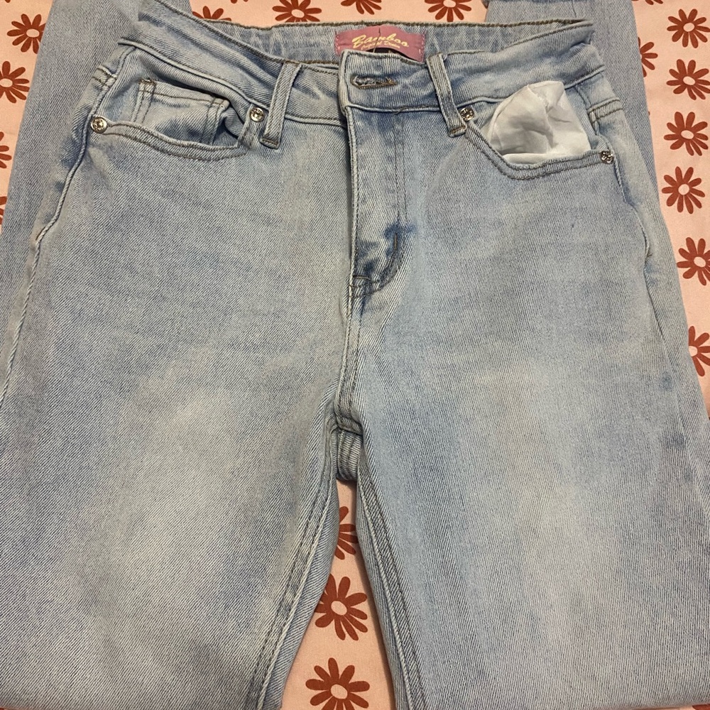 BAMBOO Light Blue Skinny Jeans